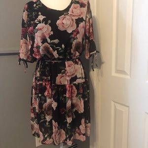 Elegant floral dress